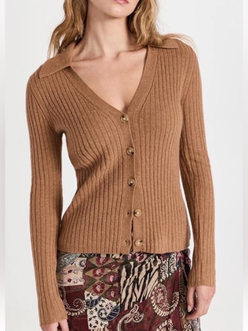 Veronica Beard 100% Cashmere Lazana Cardigan Sweater size M. $498 MSRP